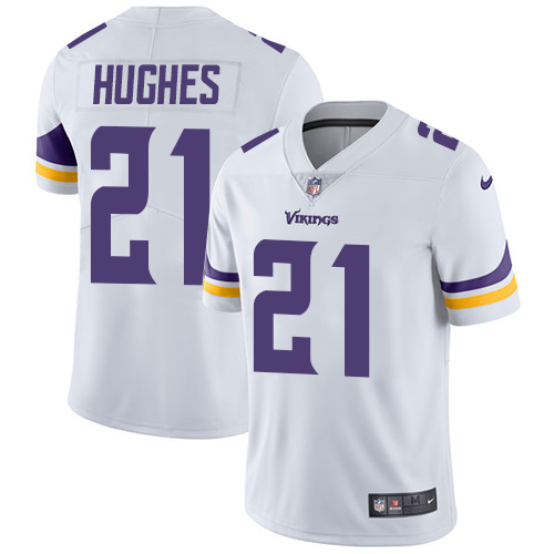 Nike Vikings #21 Mike Hughes White Men's Stitched NFL Vapor Untouchable Limited Jersey Nike Vikings #21 Mike Hughes White Men's Stitched NFL Vapor Untouchable Limited Jersey