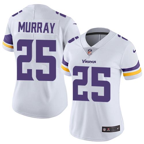 Nike Vikings #25 Latavius Murray White Women's Stitched NFL Vapor Untouchable Limited Jersey Nike Vikings #25 Latavius Murray White Women's Stitched NFL Vapor Untouchable Limited Jersey