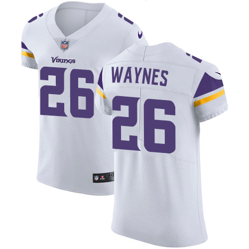 Nike Vikings #26 Trae Waynes White Men's Stitched NFL Vapor Untouchable Elite Jersey Nike Vikings #26 Trae Waynes White Men's Stitched NFL Vapor Untouchable Elite Jersey