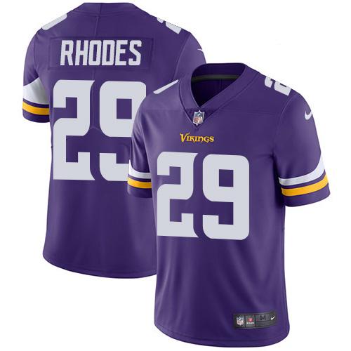 Nike Vikings #29 Xavier Rhodes Purple Team Color Men's Stitched NFL Vapor Untouchable Limited Jersey Nike Vikings #29 Xavier Rhodes Purple Team Color Men's Stitched NFL Vapor Untouchable Limited Jersey