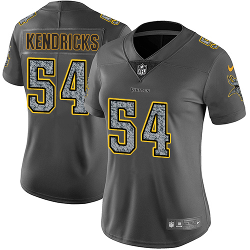 Nike Vikings #54 Eric Kendricks Gray Static Women's Stitched NFL Vapor Untouchable Limited Jersey Nike Vikings #54 Eric Kendricks Gray Static Women's Stitched NFL Vapor Untouchable Limited Jersey