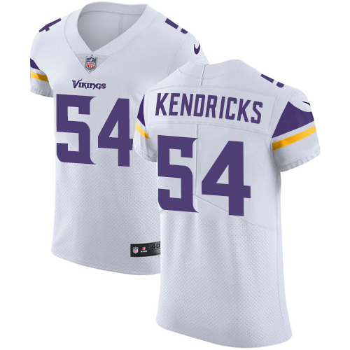 Nike Vikings #54 Eric Kendricks White Men's Stitched NFL Vapor Untouchable Elite Jersey Nike Vikings #54 Eric Kendricks White Men's Stitched NFL Vapor Untouchable Elite Jersey