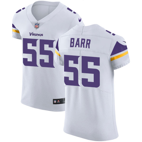 Nike Vikings #55 Anthony Barr White Men's Stitched NFL Vapor Untouchable Elite Jersey Nike Vikings #55 Anthony Barr White Men's Stitched NFL Vapor Untouchable Elite Jersey
