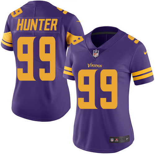 Nike Vikings #99 Danielle Hunter Purple Women's Stitched NFL Limited Rush Jersey Nike Vikings #99 Danielle Hunter Purple Women's Stitched NFL Limited Rush Jersey