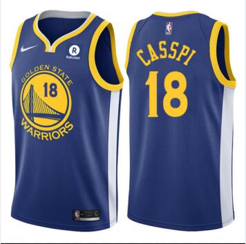 Nike Warriors #18 CASSPI Blue 17-18 Printed NBA Swingman Jersey Nike Warriors #18 CASSPI Blue 17-18 Printed NBA Swingman Jersey