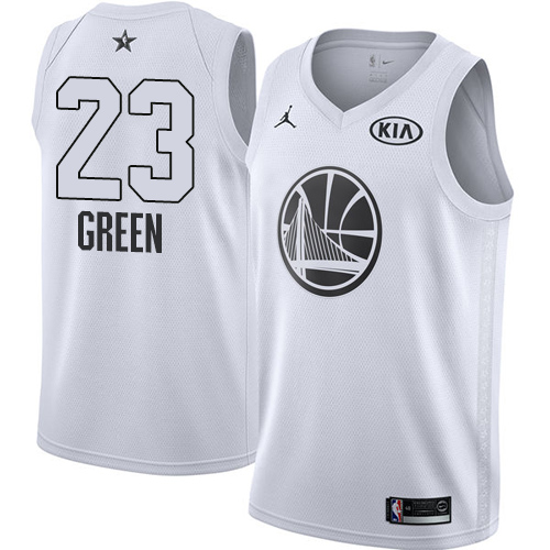 Nike Warriors #23 Draymond Green White Youth NBA Jordan Swingman 2018 All-Star Game Jersey Nike Warriors #23 Draymond Green White Youth NBA Jordan Swingman 2018 All-Star Game Jersey
