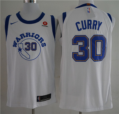 Nike Warriors #30 Stephen Curry White Throwback Authentic Stitched NBA Jersey Nike Warriors #30 Stephen Curry White Throwback Authentic Stitched NBA Jersey