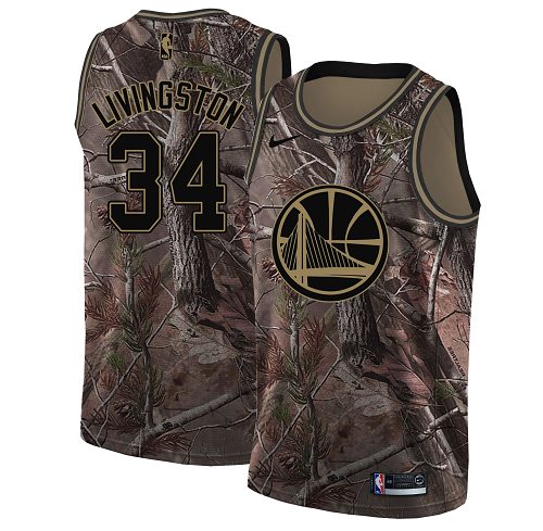 Nike Warriors #34 Shaun Livingston Camo NBA Swingman Realtree Collection Jersey Nike Warriors #34 Shaun Livingston Camo NBA Swingman Realtree Collection Jersey