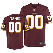 Nike Washington Redskins Customized Elite Red Jerseys