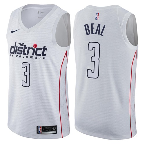 Nike Wizards #3 Bradley Beal White NBA Swingman City Edition Jersey Nike Wizards #3 Bradley Beal White NBA Swingman City Edition Jersey