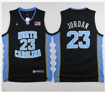 North Carolina #23 Michael Jordan Black Basketball Stitched NCAA Jersey North Carolina #23 Michael Jordan Black Basketball Stitched NCAA Jersey