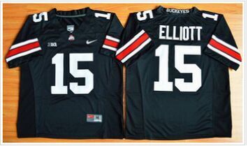 Ohio State Buckeyes #25 Weber Black(Red No.) Limited Stitched Custom NCAA Jersey
