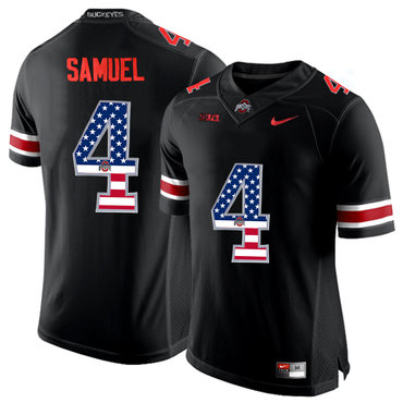 Ohio State Buckeyes 4 Curtis Samuel Black USA Flag College Football Limited Jersey Ohio State Buckeyes 4 Curtis Samuel Black USA Flag College Football Limited Jersey