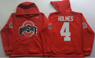 Ohio State Buckeyes 4 Santonio Holmes Men's Pullover Hoodie Ohio State Buckeyes 4 Santonio Holmes Men's Pullover Hoodie