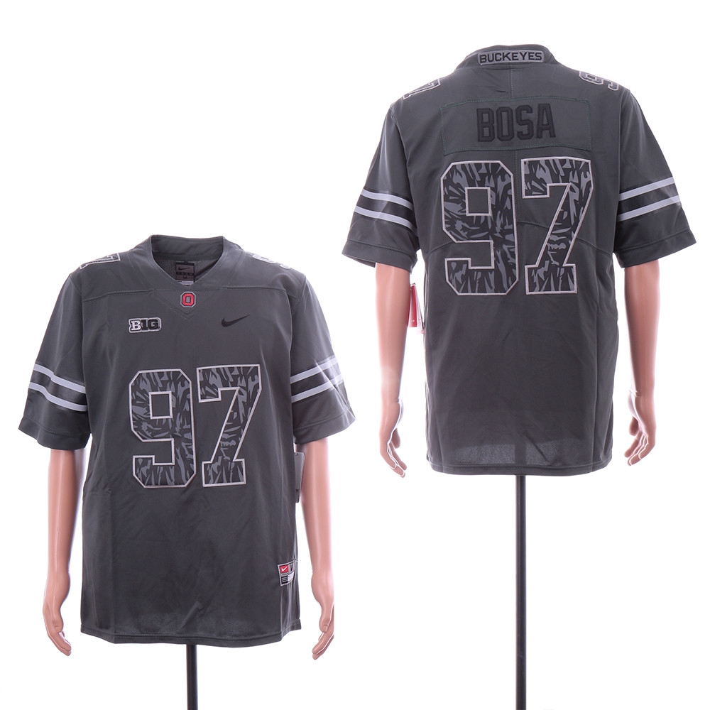 Ohio State Buckeyes 97 Joey Bosa Black Nike College Football Jersey Ohio State Buckeyes 97 Joey Bosa Black Nike College Football Jersey