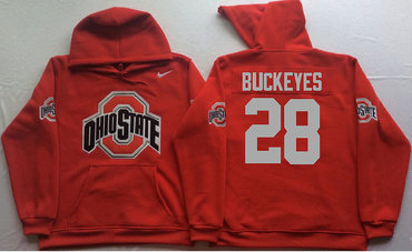 Ohio State Buckeyes Buckeyes Red Men's Pullover Hoodie Ohio State Buckeyes Buckeyes Red Men's Pullover Hoodie