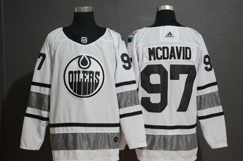 Oilers 97 Connor McDavid White 2019 NHL All-Star Game Adidas Jersey Oilers 97 Connor McDavid White 2019 NHL All-Star Game Adidas Jersey