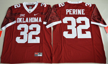 Oklahoma Sooners 32 Samaje Perine Red College Jersey Oklahoma Sooners 32 Samaje Perine Red College Jersey