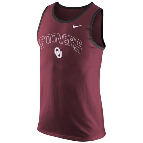 Oklahoma Sooners Nike Arch Tank Top Crimson