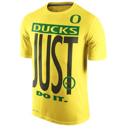 Oregon Ducks Nike Legend Just Do It Performance T-Shirt