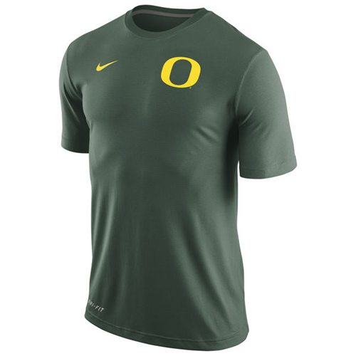 Oregon Ducks Nike Stadium Dri-FIT Touch Top Green