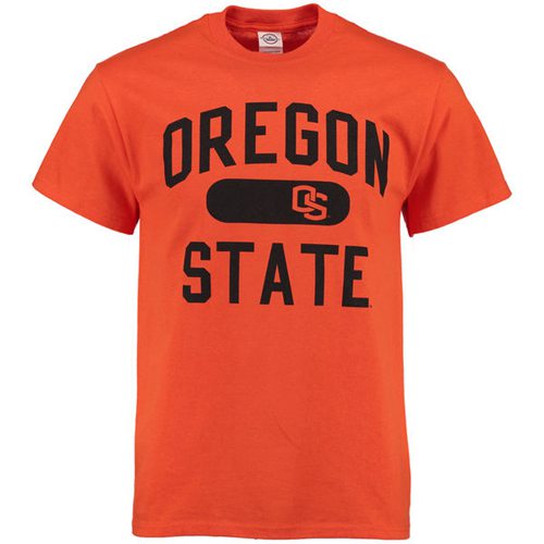 Oregon State Beavers Athletic Issued T-Shirt Orange