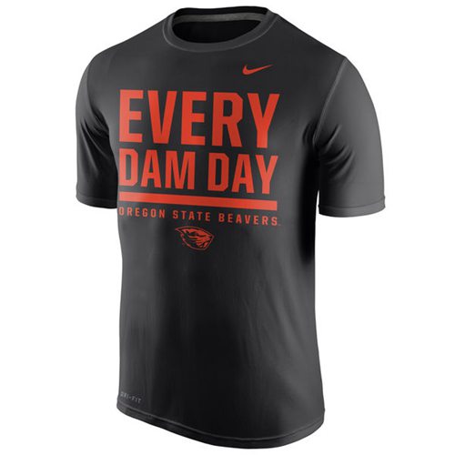 Oregon State Beavers Nike Local Verbiage Dri-FIT Legend T-Shirt Blue