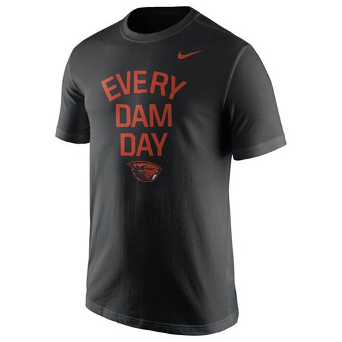 Oregon State Beavers Nike Local Verbiage T-Shirt Blue