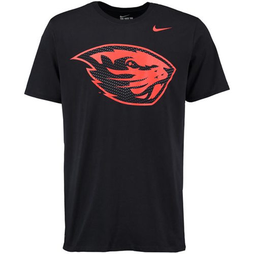 Oregon State Beavers Nike Travel Performance T-Shirt Blue
