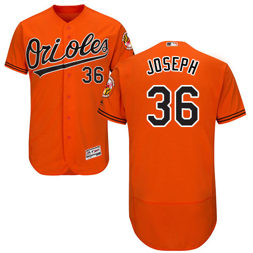 Orioles #36 Caleb Joseph Orange Flexbase Authentic Collection Stitched Baseball Jersey Orioles #36 Caleb Joseph Orange Flexbase Authentic Collection Stitched Baseball Jersey