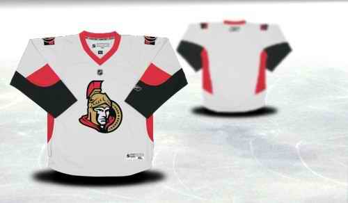Ottawa Senators Youth Customized White Jersey