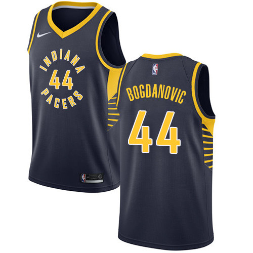 Pacers #44 Bojan Bogdanovic Navy Blue Youth Basketball Swingman Icon Edition Jersey