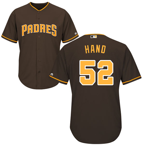Padres #52 Brad Hand Brown Cool Base Stitched Youth MLB Jersey Padres #52 Brad Hand Brown Cool Base Stitched Youth MLB Jersey