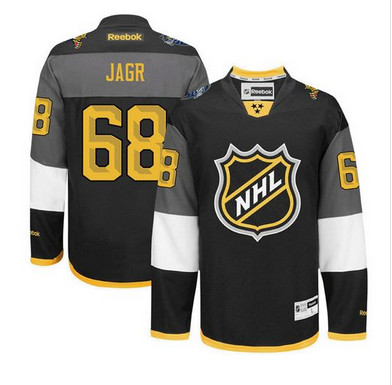 Panthers #68 Jaromir Jagr Black 2016 All Star Stitched NHL Jersey