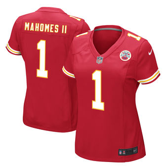 Patrick Mahomes II Kansas City Chiefs Nike Women's 2017 Draft Pick Game Jersey - Red