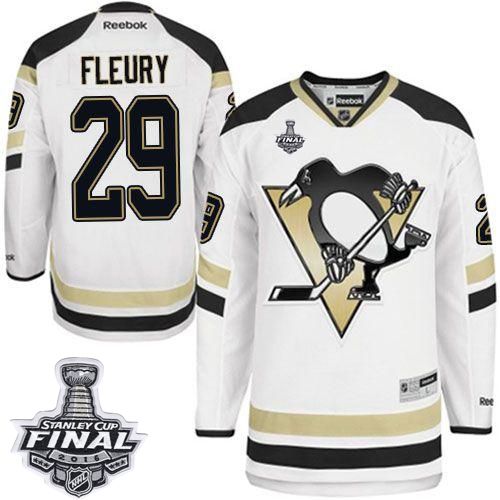 Penguins #29 Andre Fleury White 2014 Stadium Series 2016 Stanley Cup Final Patch Stitched NHL Jersey Penguins #29 Andre Fleury White 2014 Stadium Series 2016 Stanley Cup Final Patch Stitched NHL Jersey