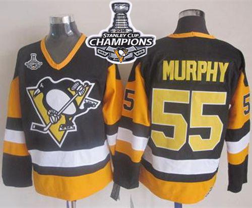 Penguins #55 Larry Murphy Black CCM Throwback 2016 Stanley Cup Champions Stitched NHL Jersey Penguins #55 Larry Murphy Black CCM Throwback 2016 Stanley Cup Champions Stitched NHL Jersey