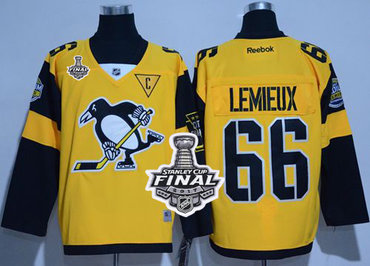 Penguins #66 Mario Lemieux Gold 2017 Stadium Series Stanley Cup Finals Champions Stitched NHL Jersey Penguins #66 Mario Lemieux Gold 2017 Stadium Series Stanley Cup Finals Champions Stitched NHL Jersey