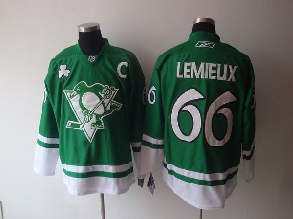 Youth Penguins #66 Mario Lemieux Stitched Green St Patty's Day NHL Jersey Youth Penguins #66 Mario Lemieux Stitched Green St Patty's Day NHL Jersey