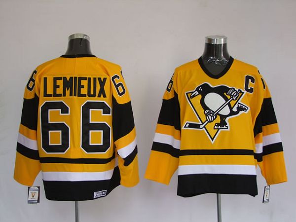 Youth Penguins #66 Mario Lemieux Stitched Yellow Mitchell&Ness NHL Jersey Youth Penguins #66 Mario Lemieux Stitched Yellow Mitchell&Ness NHL Jersey