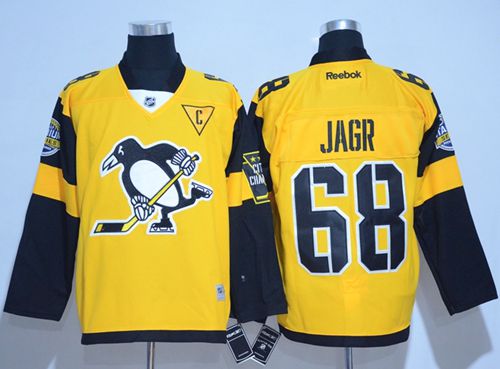 Penguins #68 Jaromir Jagr Gold 2017 Stadium Series Stitched NHL Jersey Penguins #68 Jaromir Jagr Gold 2017 Stadium Series Stitched NHL Jersey