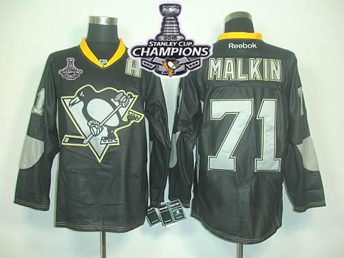 Penguins #71 Evgeni Malkin Black Ice 2016 Stanley Cup Champions Stitched NHL Jersey Penguins #71 Evgeni Malkin Black Ice 2016 Stanley Cup Champions Stitched NHL Jersey