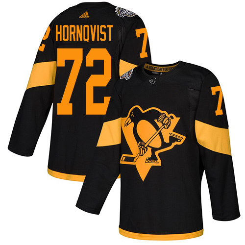 Penguins #72 Patric Hornqvist Black Authentic 2019 Stadium Series Women's Stitched Hockey Jersey Penguins #72 Patric Hornqvist Black Authentic 2019 Stadium Series Women's Stitched Hockey Jersey