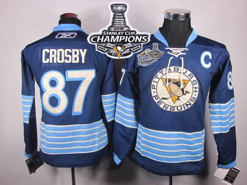 Penguins #87 Sidney Crosby Women 2011 Winter Classic Vintage Dark Blue 2016 Stanley Cup Champions Stitched NHL Jersey Penguins #87 Sidney Crosby Women 2011 Winter Classic Vintage Dark Blue 2016 Stanley Cup Champions Stitched NHL Jersey
