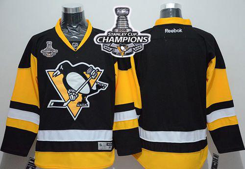 Penguins Blank Black Alternate 2016 Stanley Cup Champions Stitched NHL Jersey Penguins Blank Black Alternate 2016 Stanley Cup Champions Stitched NHL Jersey