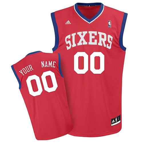 Philadelphia 76ers Youth Custom Red Jersey Philadelphia 76ers Youth Custom Red Jersey