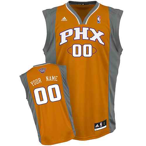 Phoenix Suns Custom Orange Alternate Jersey