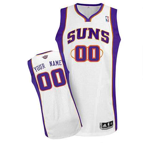 Phoenix Suns Custom White Home Jersey