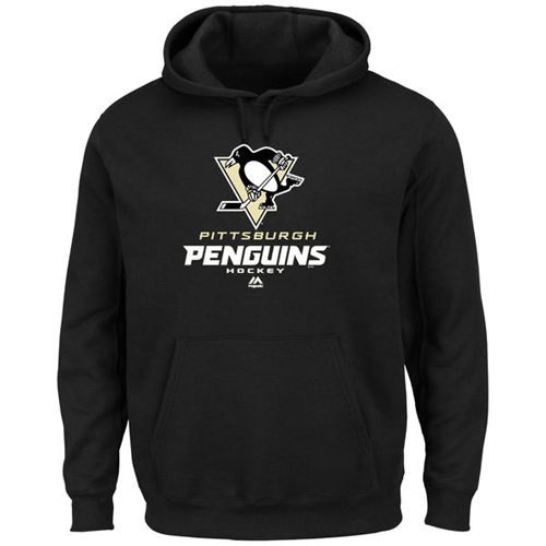 Pittsburgh Penguins Majestic Critical Victory VIII Pullover Hoodie Black Pittsburgh Penguins Majestic Critical Victory VIII Pullover Hoodie Black