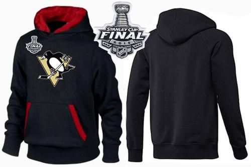 Pittsburgh Penguins Pullover Hoodie 2016 Stanley Cup Final Patch Black & Red Pittsburgh Penguins Pullover Hoodie 2016 Stanley Cup Final Patch Black & Red